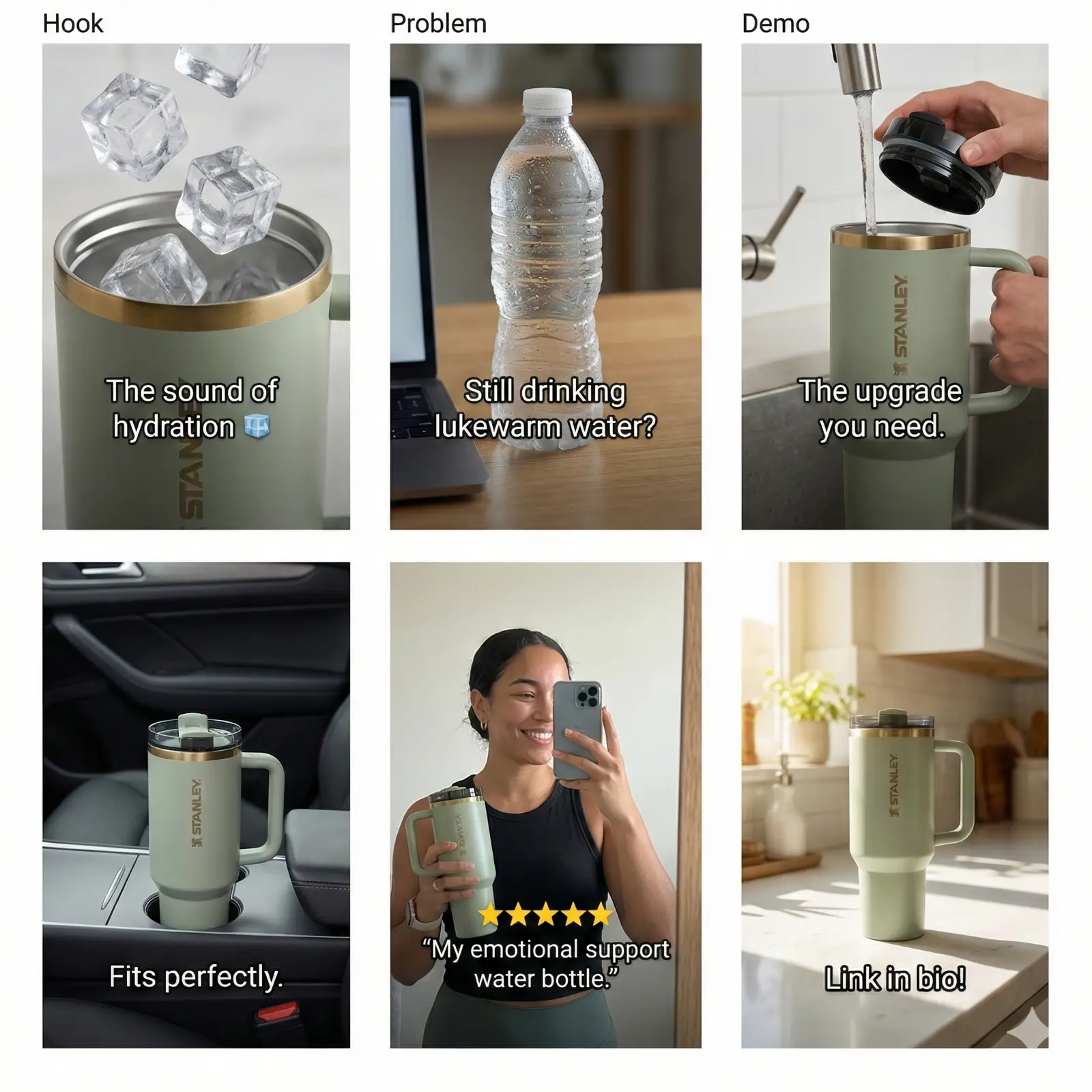 Watchable storyboard and creative review screen